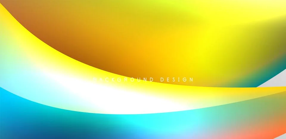 Fluid color liquid 3d elements abstract background 스톡 일러스트