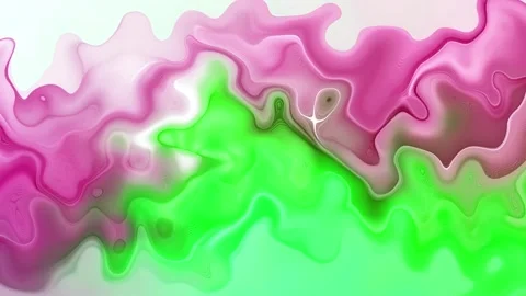 Fluid color wave abstract background animation, Smooth soft liquid wave bac.. Stock Footage 327860125
