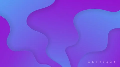 Fluid Colorful 3D Background. Stock-Illustration