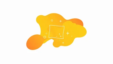 Fluid colorful liquid gradient logos animation. Modern abstract gradient shapes Stock Footage 109051937