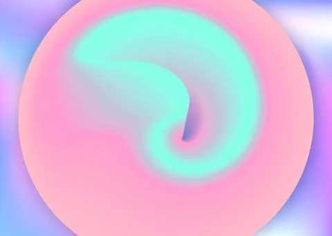 Fluid dynamic background with liquid shapes and elements. Stock Illustration