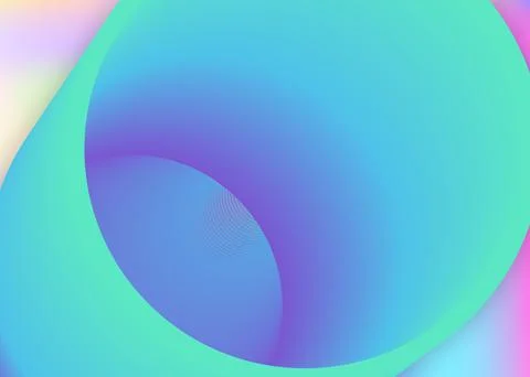 Fluid dynamic background with liquid shapes and elements. Illustrazione stock