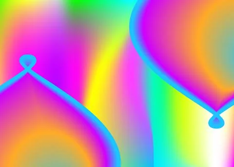 Fluid dynamic background with liquid shapes and elements. Stock Illustration