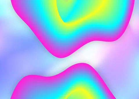 Fluid dynamic background with liquid shapes and elements. イラスト素材