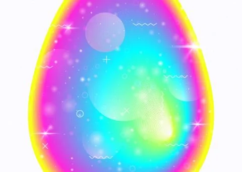 Fluid dynamic background with vibrant rainbow gradients. Dynamic Stock Illustration