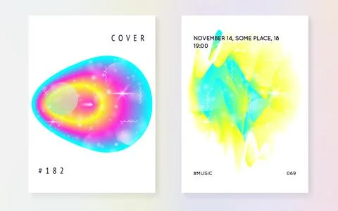 Fluid dynamic with shapes and elements. Stock Illustration