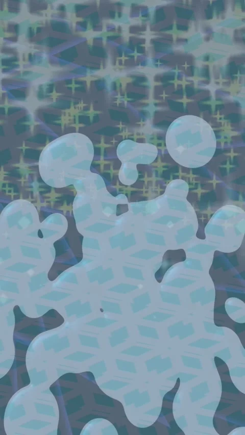 Fluid Flowing Shapes Clean Style Stock Footage 328670361