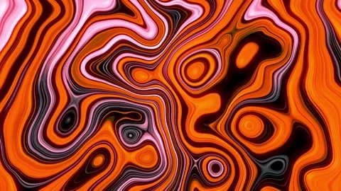 Fluid Fractal Motion Background. Stock Footage 296815845