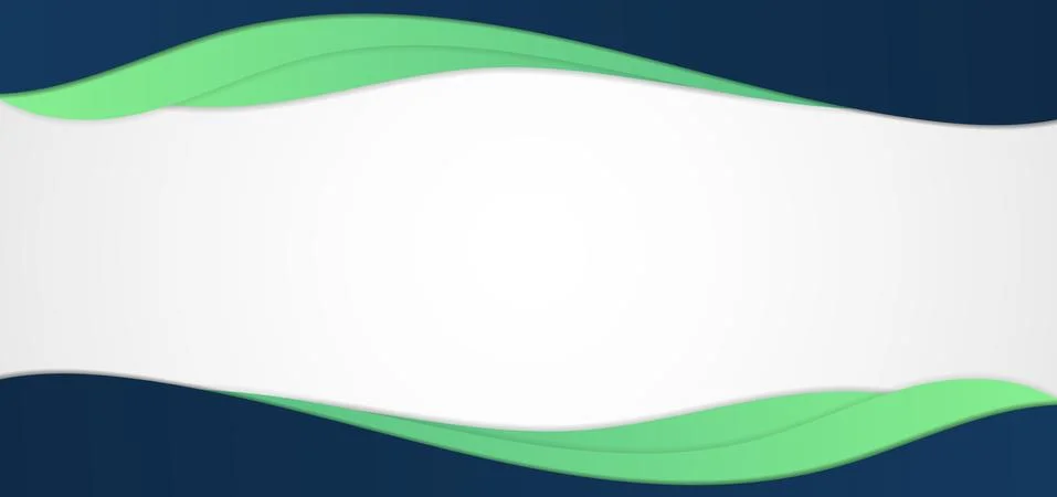 Fluid frame curve shape flow overlap layer design with space. Stock Illustration