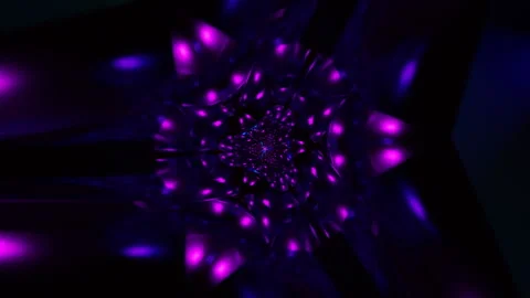 Fluid geometric designs and strobe light effects in seamless loop Stock Footage 326868607
