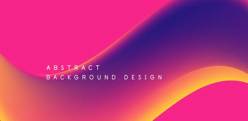 Fluid geometric vector background featuring dynamic liquid shapes, creating Stock Illustration