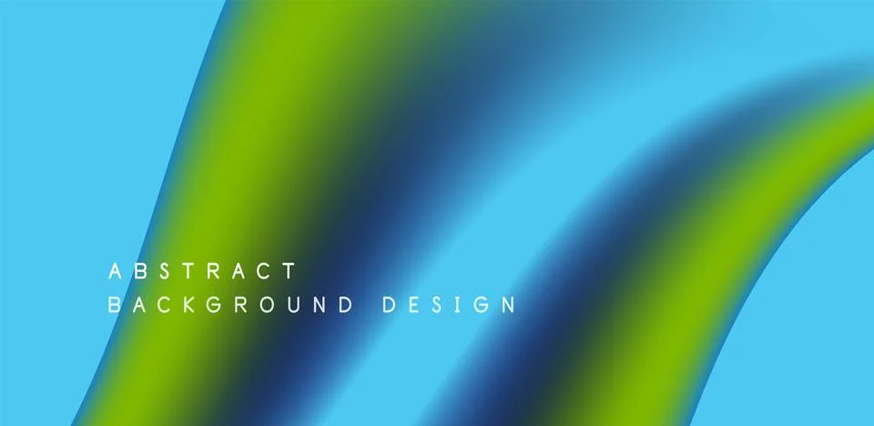 Fluid geometric vector background featuring dynamic liquid shapes, creating Stock Illustration