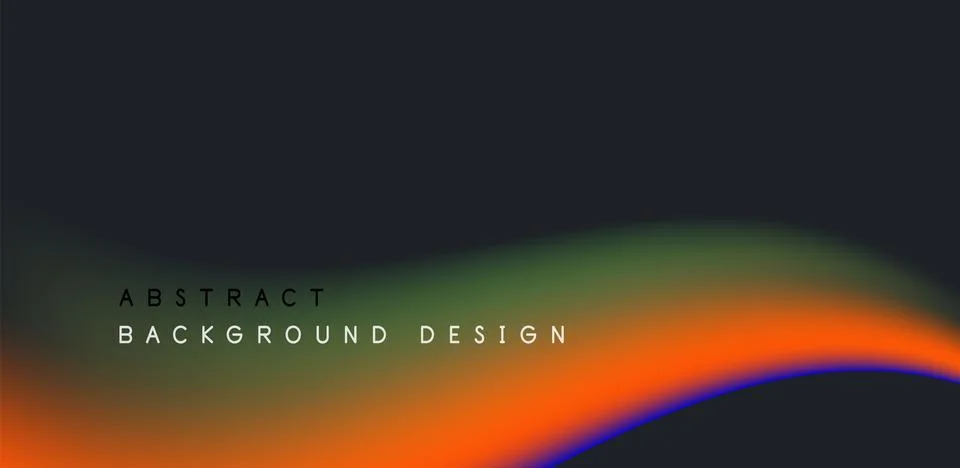 Fluid geometric vector background featuring dynamic liquid shapes, creating Stock Illustration
