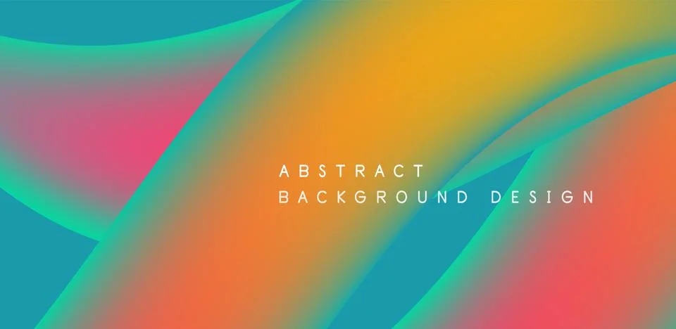 Fluid geometric vector background featuring dynamic liquid shapes, creating Stock Illustration