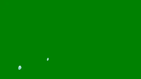 A fluid glowing arc effect transitioning across green screen ideal Stock Footage 301386220