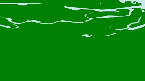 A fluid glowing transition effect on green screen ideal for adding smooth Stock Footage 301386287