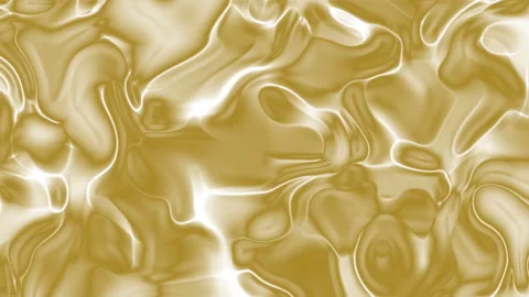 Fluid gold swirls create an abstract pattern. Stock Footage 302161182