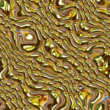 Fluid golden pattern background Stock Photos