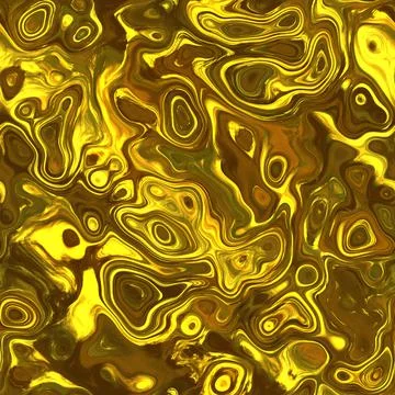 Fluid golden pattern background Stock Photos