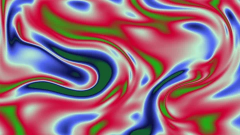 Fluid Gradient With Abstract Waves Stock Footage 146433952