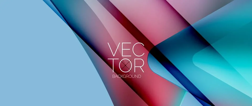 Fluid gradient arrow abstract. Vibrant arrows dance in a dynamic geometric Illustrazione stock