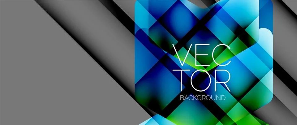 Fluid gradient arrow geometric minimal background. Vibrant, captivating liquid Stock Illustration