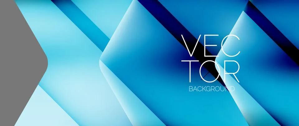 Fluid gradient arrow geometric minimal background. Vibrant, captivating liquid Stock Illustration