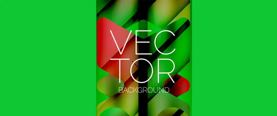 Fluid gradient arrow geometric minimal background. Vibrant, captivating liquid Stock Illustration