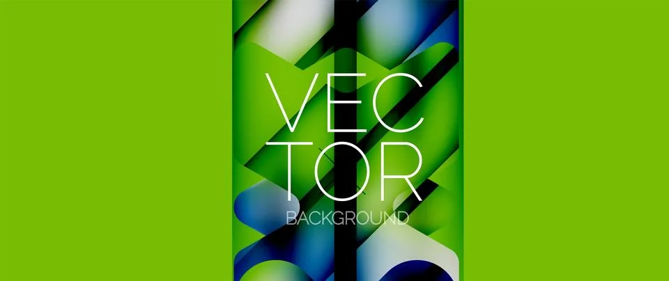 Fluid gradient arrow geometric minimal background. Vibrant, captivating liquid Stock Illustration