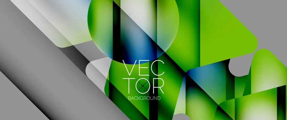 Fluid gradient arrow geometric minimal background. Vibrant, captivating liquid Stock Illustration