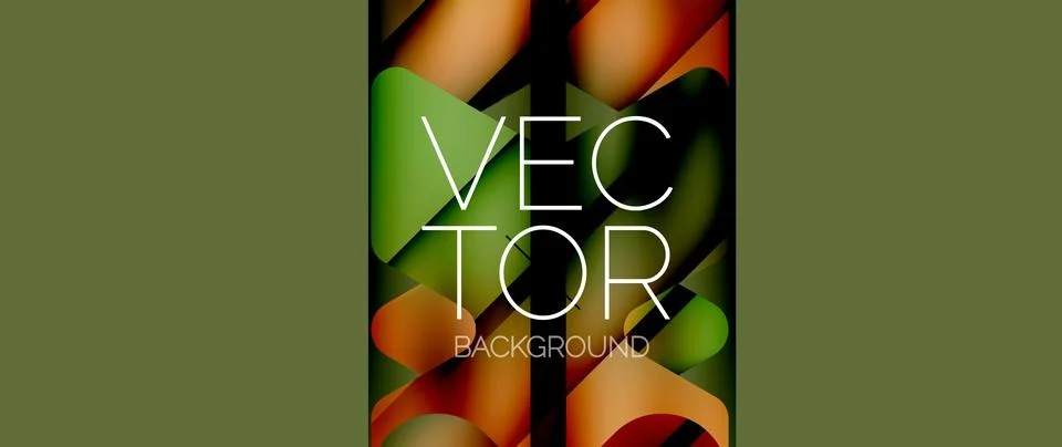 Fluid gradient arrow geometric minimal background. Vibrant, captivating liquid Stock Illustration