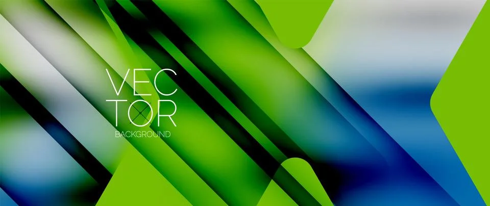 Fluid gradient arrow geometric minimal background. Vibrant, captivating liquid Stock Illustration