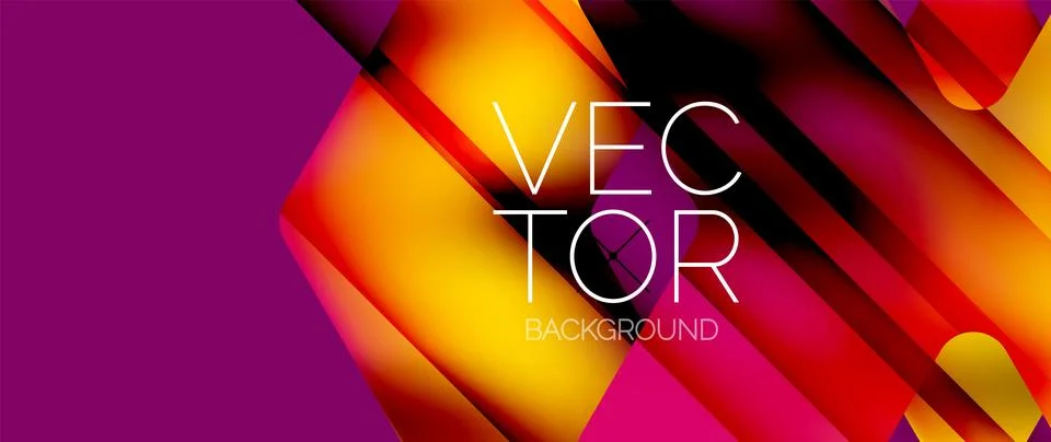 Fluid gradient arrow geometric minimal background. Vibrant, captivating liquid 스톡 일러스트