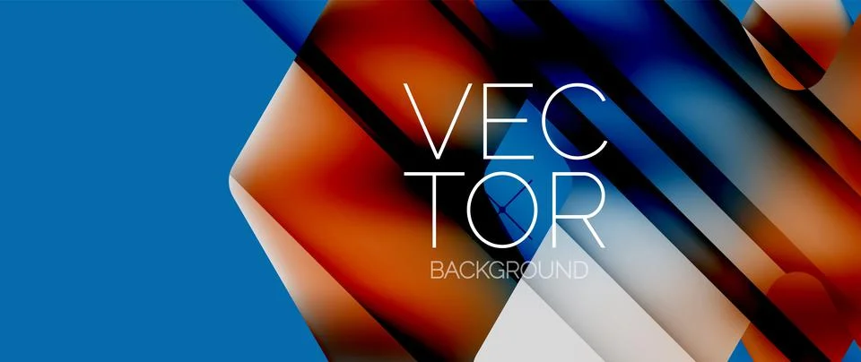 Fluid gradient arrow geometric minimal background. Vibrant, captivating liquid Stock Illustration