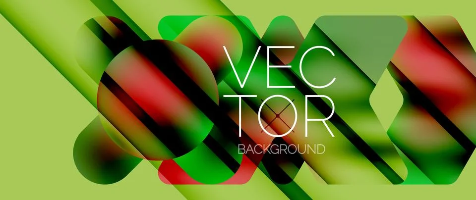 Fluid gradient arrow geometric minimal background. Vibrant, captivating liquid Stock Illustration