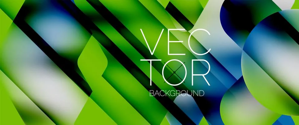 Fluid gradient arrow geometric minimal background. Vibrant, captivating liquid Stock Illustration