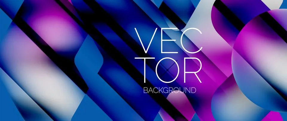 Fluid gradient arrow geometric minimal background. Vibrant, captivating liquid 스톡 일러스트