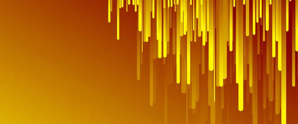Fluid gradient lines, rain design concept, thin lines, dynamic template. Vector 스톡 일러스트