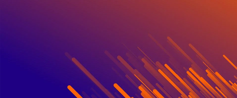 Fluid gradient lines, rain design concept, thin lines, dynamic template. Vector Ilustración de archivo
