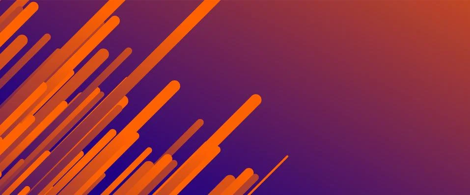 Fluid gradient lines, rain design concept, thin lines, dynamic template. Vector Ilustración de archivo