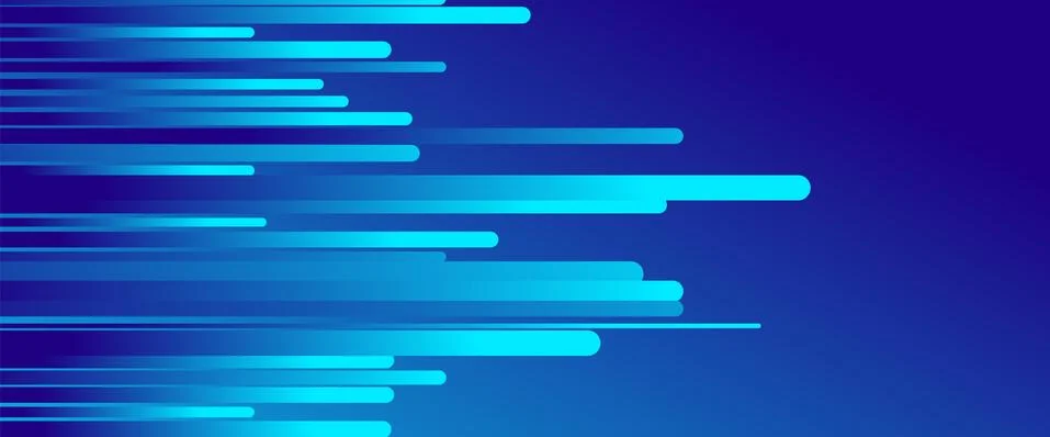 Fluid gradient lines, rain design concept, thin lines, dynamic template. Vector Stock Illustration