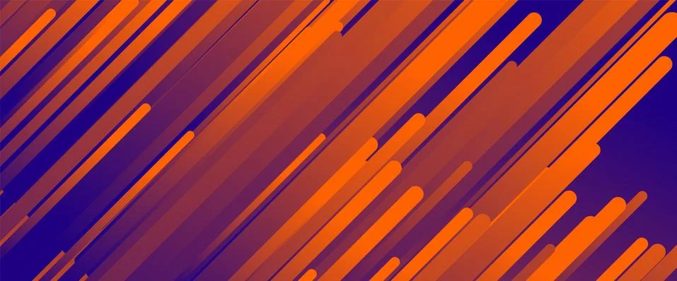 Fluid gradient lines, rain design concept, thin lines, dynamic template. Vector イラスト素材