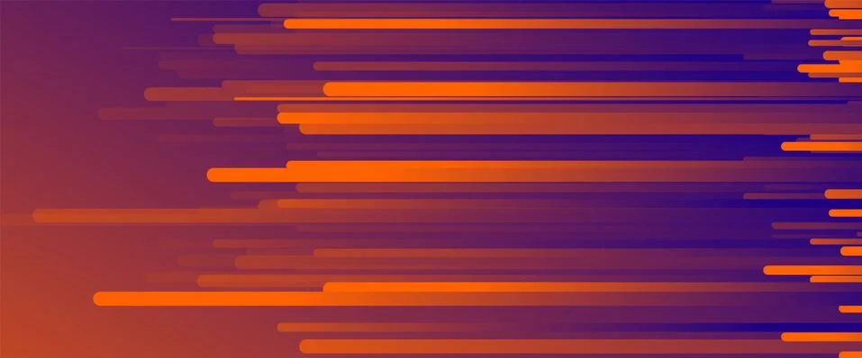 Fluid gradient lines, rain design concept, thin lines, dynamic template. Vector 스톡 일러스트
