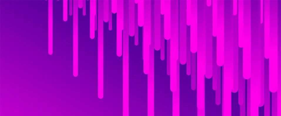 Fluid gradient lines, rain design concept, thin lines, dynamic template. Vector Illustrazione stock