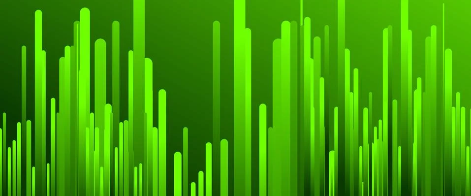 Fluid gradient lines, rain design concept, thin lines, dynamic template. Vector イラスト素材