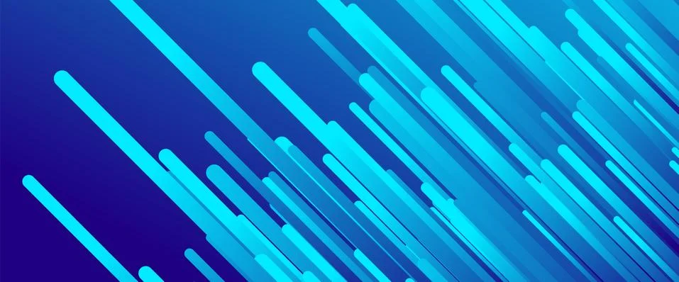 Fluid gradient lines, rain design concept, thin lines, dynamic template. Vector Ilustración de archivo