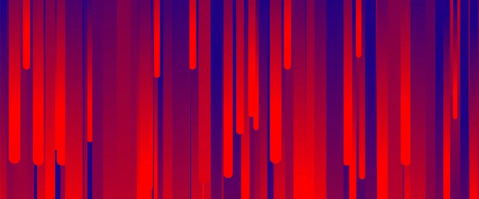 Fluid gradient lines, rain design concept, thin lines, dynamic template. Vector Ilustración de archivo