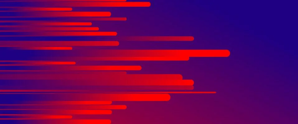 Fluid gradient lines, rain design concept, thin lines, dynamic template. Vector Ilustración de archivo
