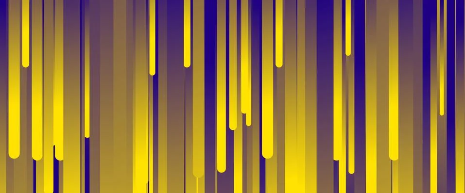 Fluid gradient lines, rain design concept, thin lines, dynamic template. Vector イラスト素材