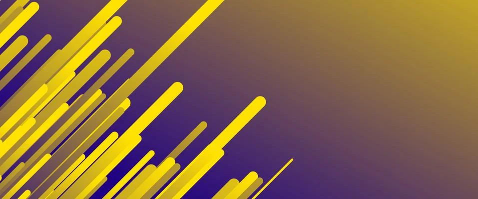 Fluid gradient lines, rain design concept, thin lines, dynamic template. Vector Stock Illustration